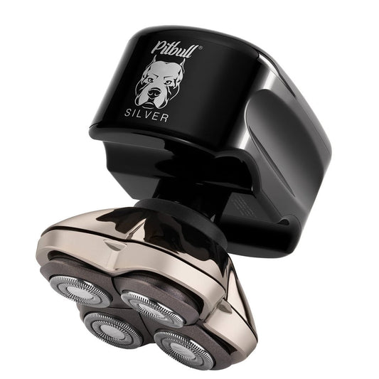 Pitbull Silver PRO Rasoir Electrique Homme pour tête et visage